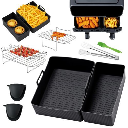 2pc air fryer silicone liners - 2pc,