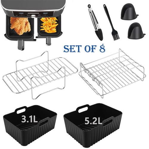 Set reusable air fryer - set,