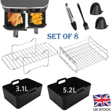 8x Air Fryer Accessories Rack