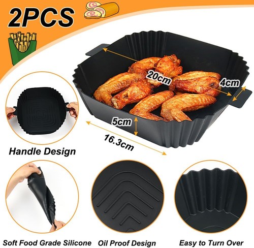 2pcs air fryer - air, for