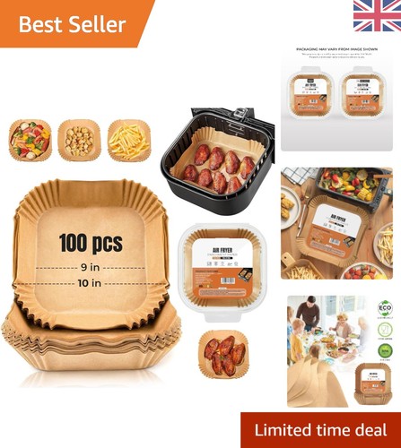 100 pcs inch - 9-inch, non-stick